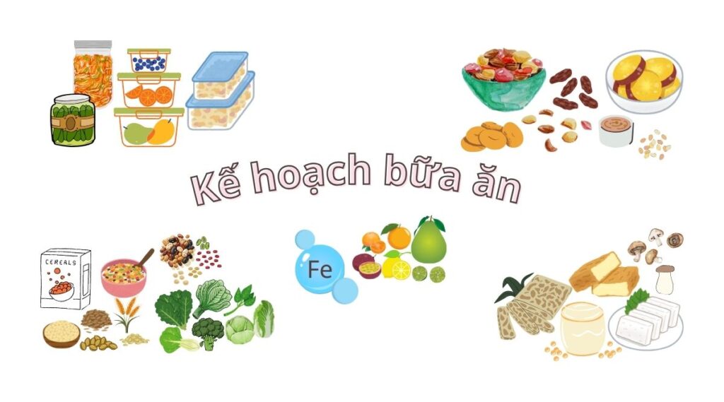 Dinh dưỡng chay chữa lành bệnh thiếu máu do thiếu sắt