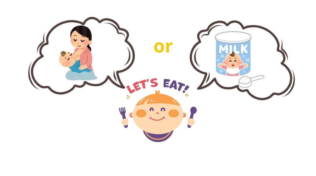 Bé ăn chay uống gì, sữa mẹ - sữa công thức?