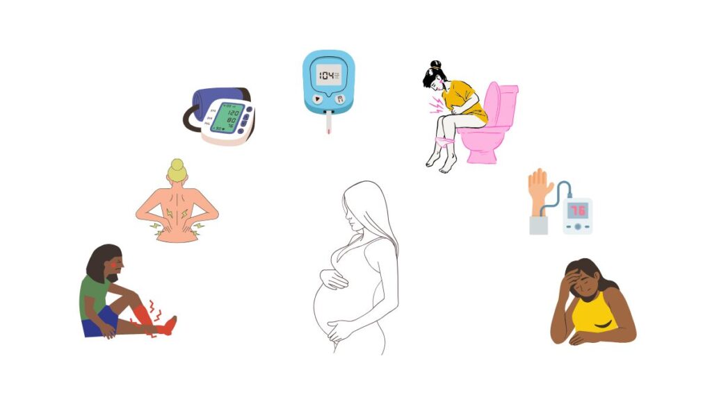 Giải pháp các vấn đề khi mang thai