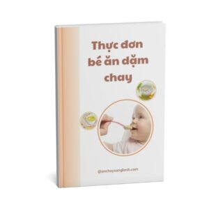 ebook thực đơn bé ăn dặm chay